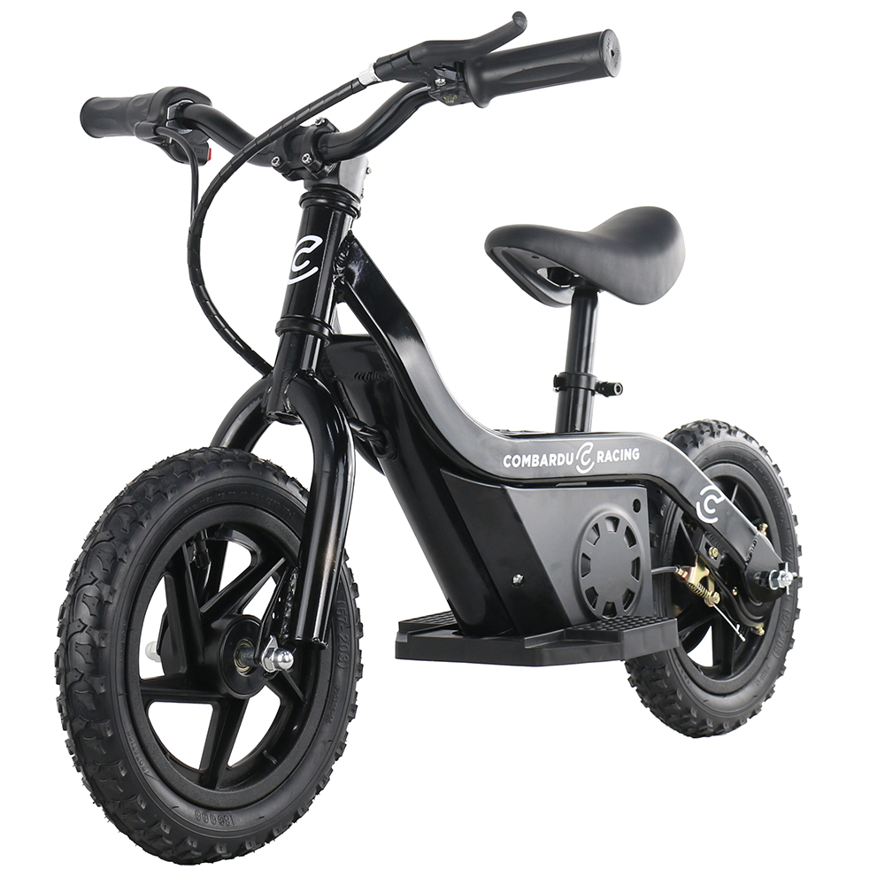 Vélo d'équilibre électrique pour enfants, 24V, 100W, 4ah, sans pédale, 12 pouces, jouet électrique pour enfants