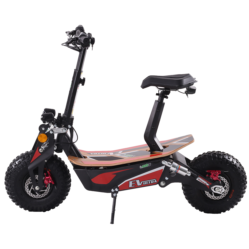 Winger sports de plein air double suspension scooter électrique TWODOGS 3000w