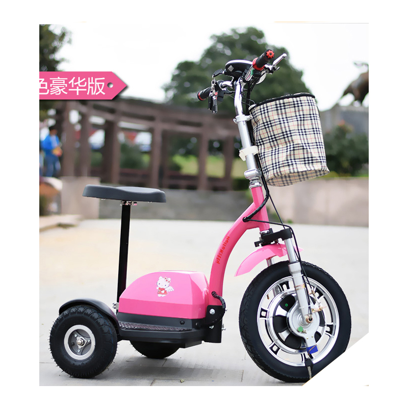 Tricycles motorisés 500W Scooter électrique pliable Zappy à 3 roues pour handicapés