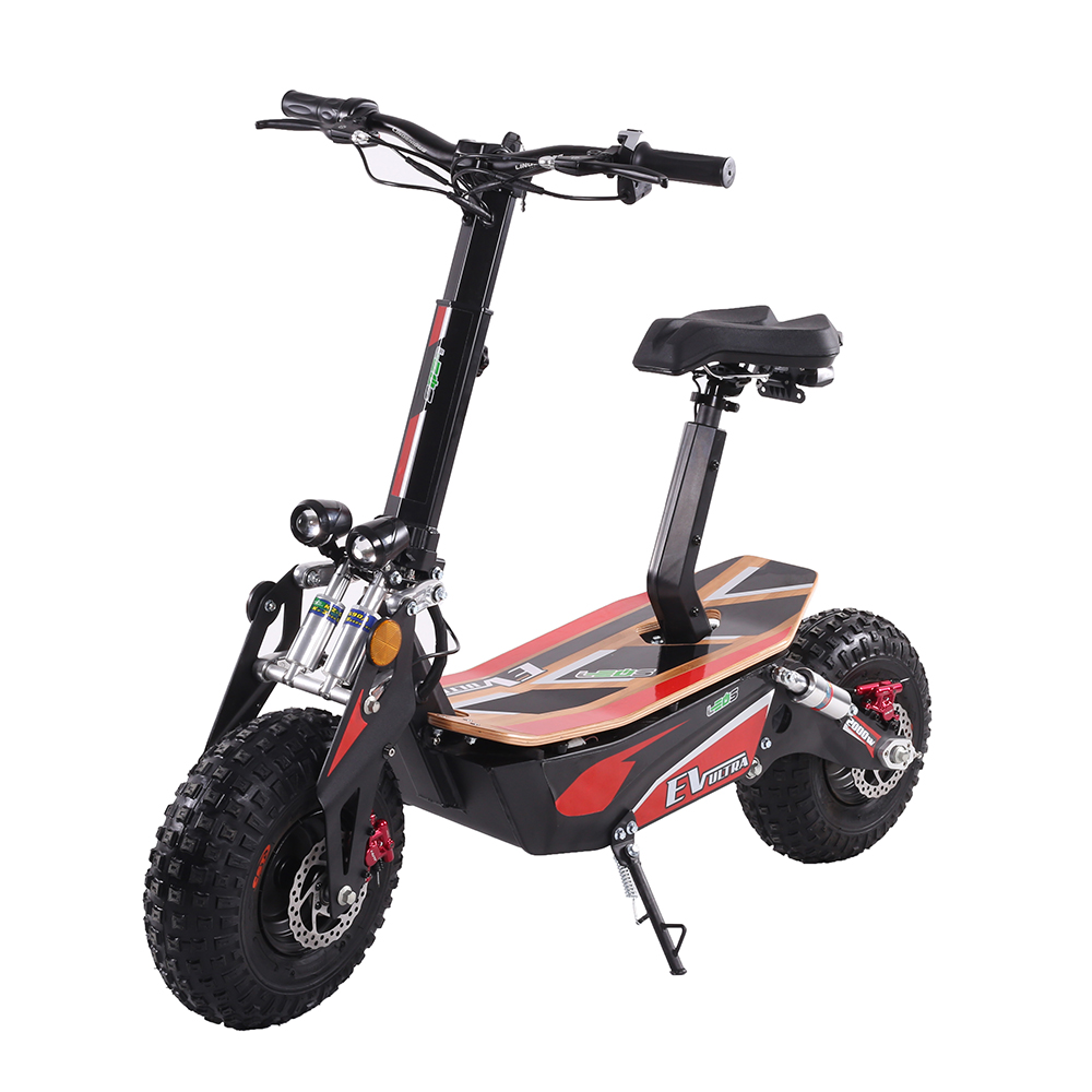 Winger sports de plein air double suspension scooter électrique TWODOGS 3000w