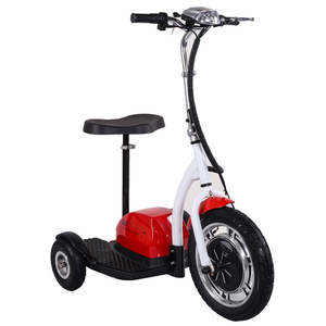 Scooter électrique à 3 roues Zappy 500W 48V avec siège et phare avant