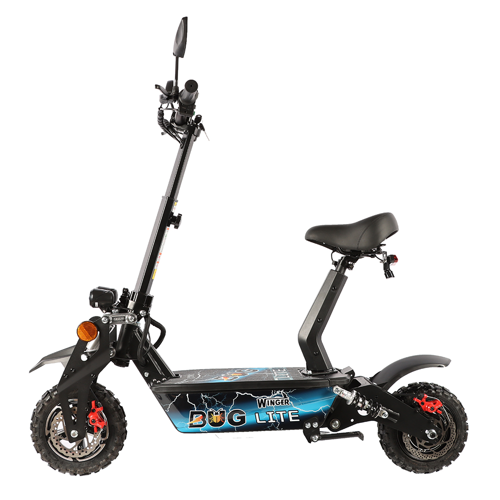 WINGER BUG LITE scooter électrique hors route 48v 12ah avec moteur de moyeu 1600w