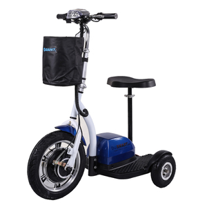 Moteur sans balais 500W, scooter électrique à 3 roues pour personnes âgées