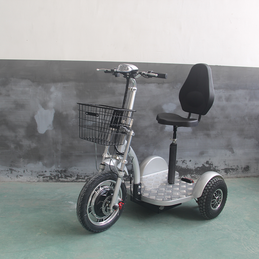 Scooter électrique puissant de tricycle de 1000W avec le scooter zappy des roues du prix bon marché 3