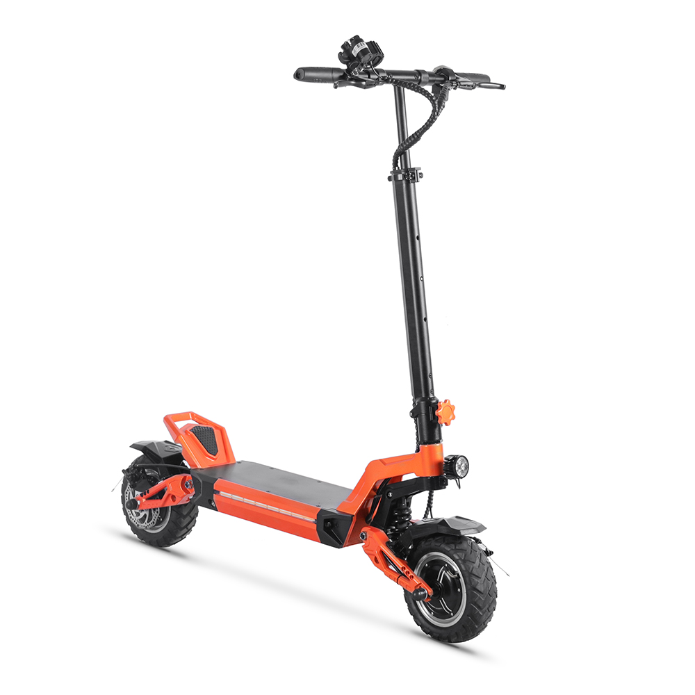 Scooter électrique puissant à double moteur 2400w avec batterie au lithium