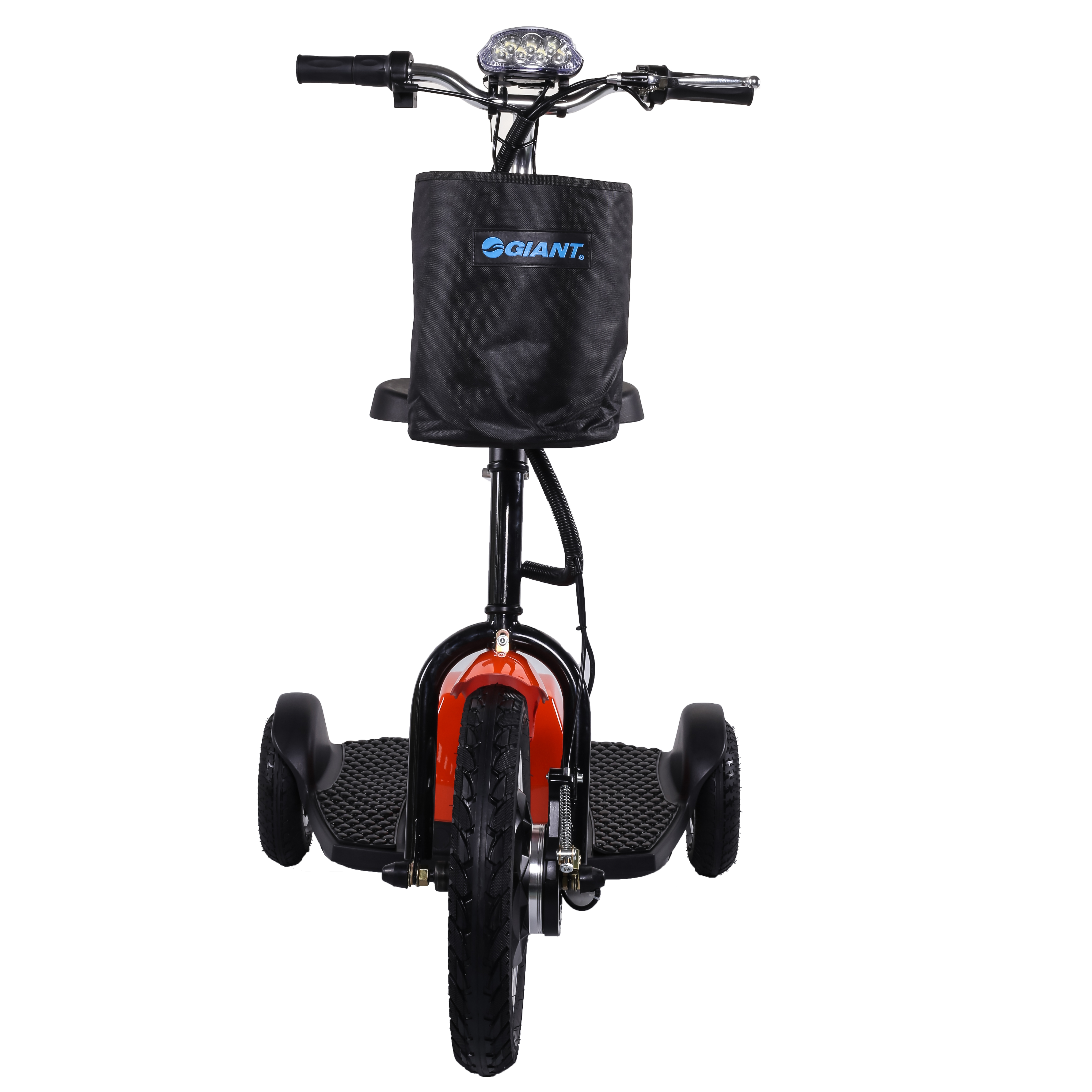 Scooter électrique à 3 roues Zappy 500W 48V avec siège et phare avant