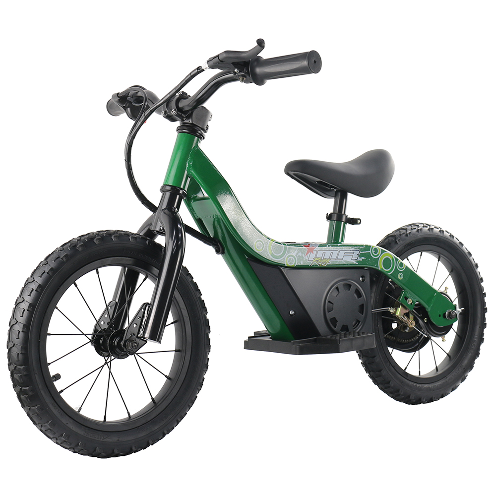 Vélo d'équilibre électrique pour enfants, 24V, 100W, 4ah, sans pédale, 12 pouces, jouet électrique pour enfants