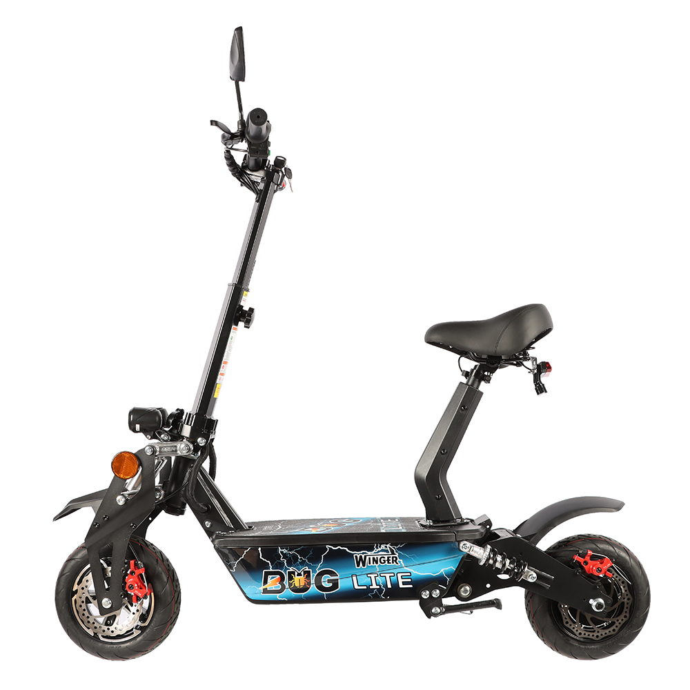 WINGER BUG LITE scooter électrique hors route 48v 12ah avec moteur de moyeu 1600w