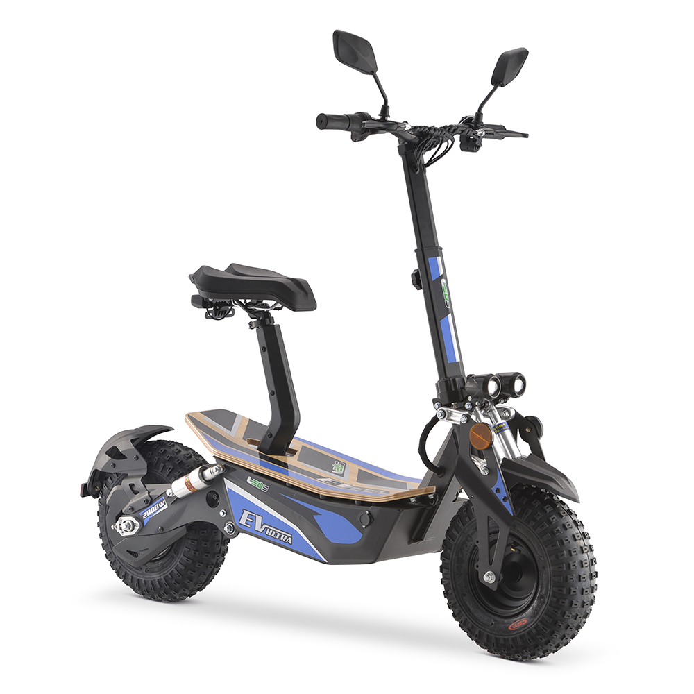 EV Ultra gros pneu Scooter électrique MUV Flow Scooter Electrica 2000W