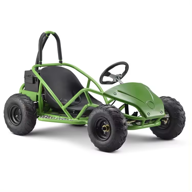 Kart électrique à entraînement par arbre pour enfants, mini buggy 1000w