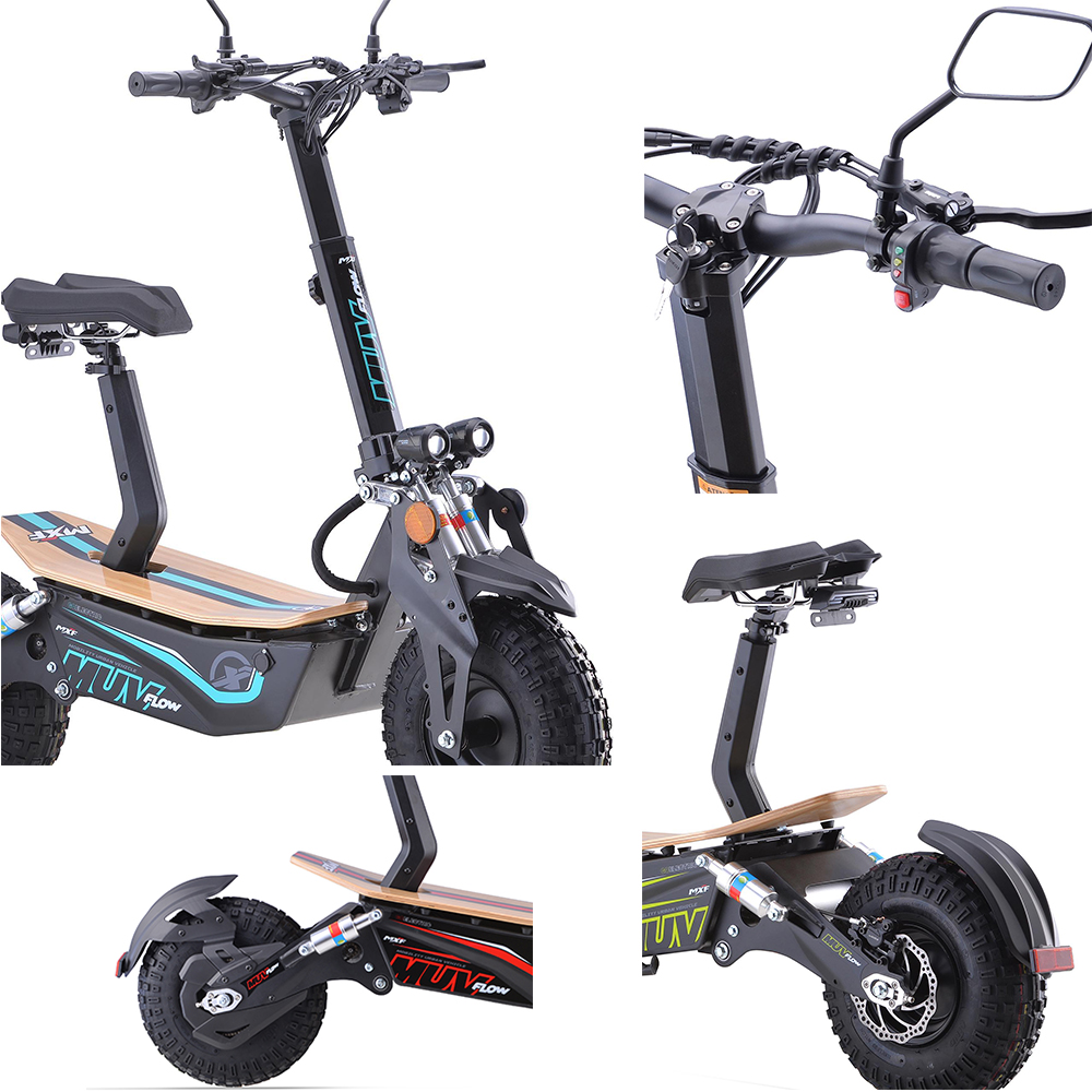 Patinete Scooter Elétrico Scooter électrique tout-terrain Monster 2000W 48V