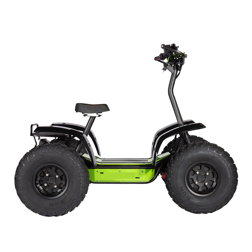 Scooter électrique tout-terrain 4 roues motrices 4800w, 4 roues, ATV électrique debout pour adultes