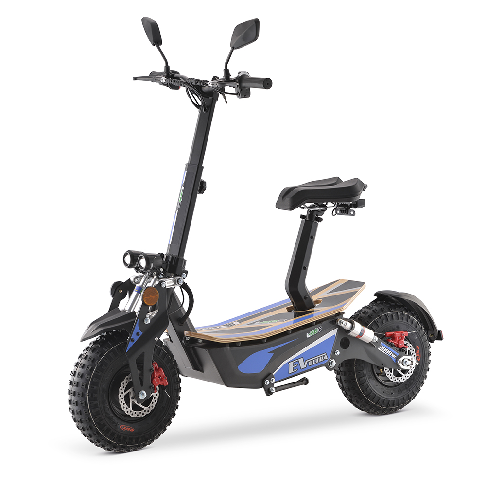 EV Ultra gros pneu Scooter électrique MUV Flow Scooter Electrica 2000W