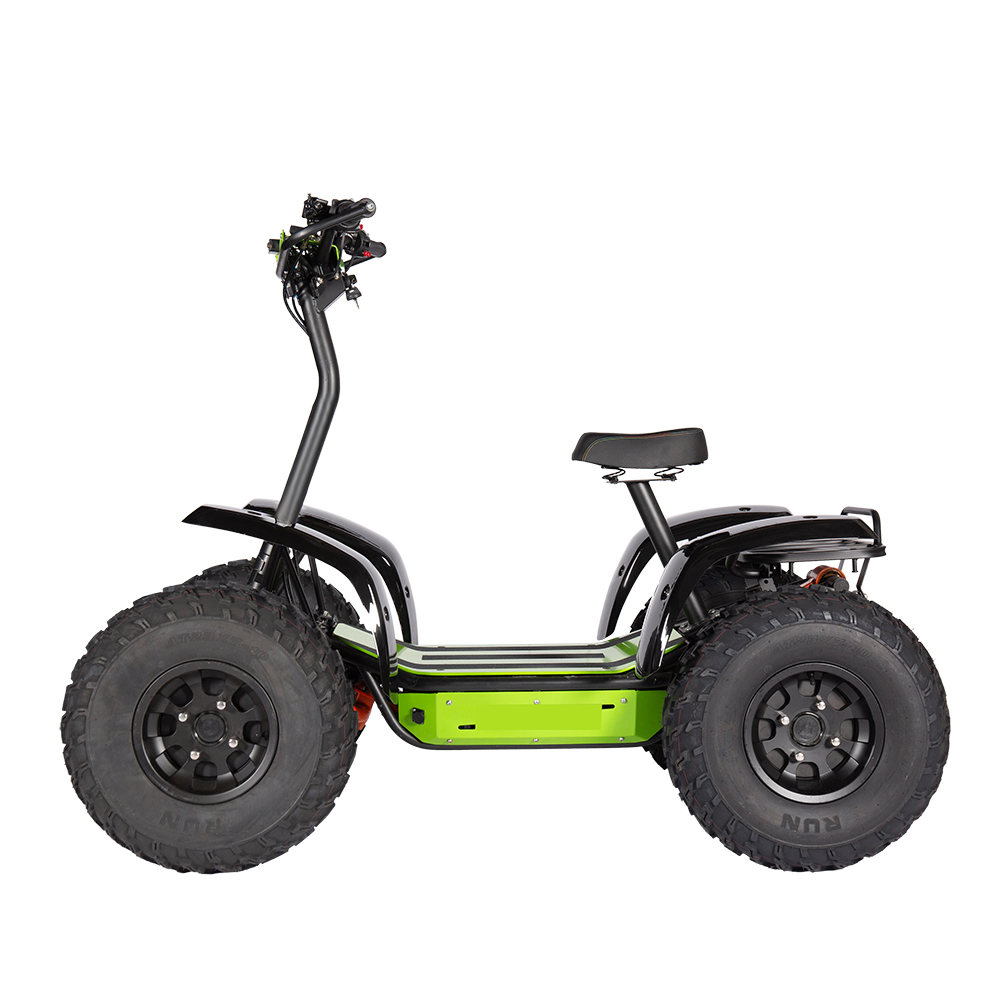 Scooter électrique tout-terrain 4 roues motrices 4800w, 4 roues, ATV électrique debout pour adultes