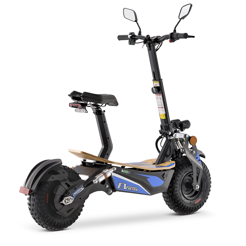 EV Ultra gros pneu Scooter électrique MUV Flow Scooter Electrica 2000W