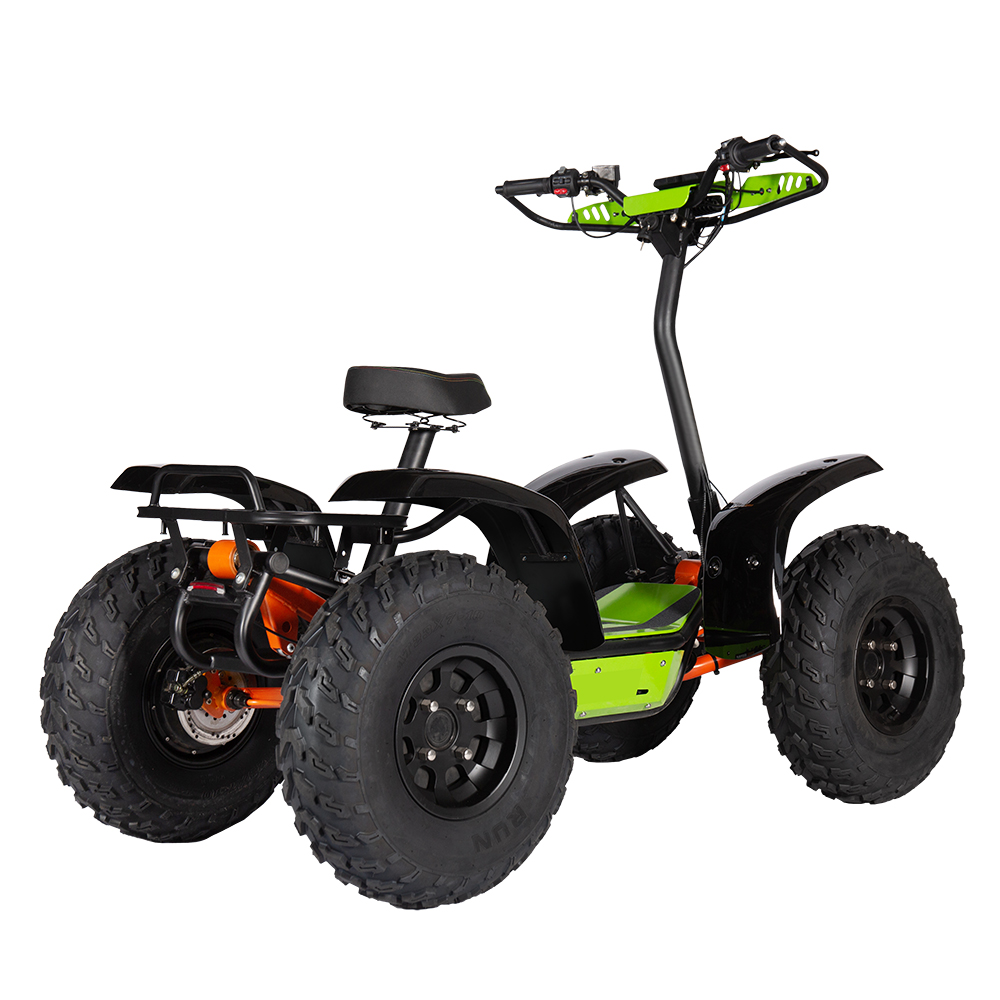 Scooter électrique tout-terrain 4 roues motrices 4800w, 4 roues, ATV électrique debout pour adultes